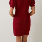 Emilia Puff Sleeve Sweater Dress - MTT Collective