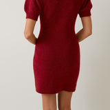 Emilia Puff Sleeve Sweater Dress - MTT Collective