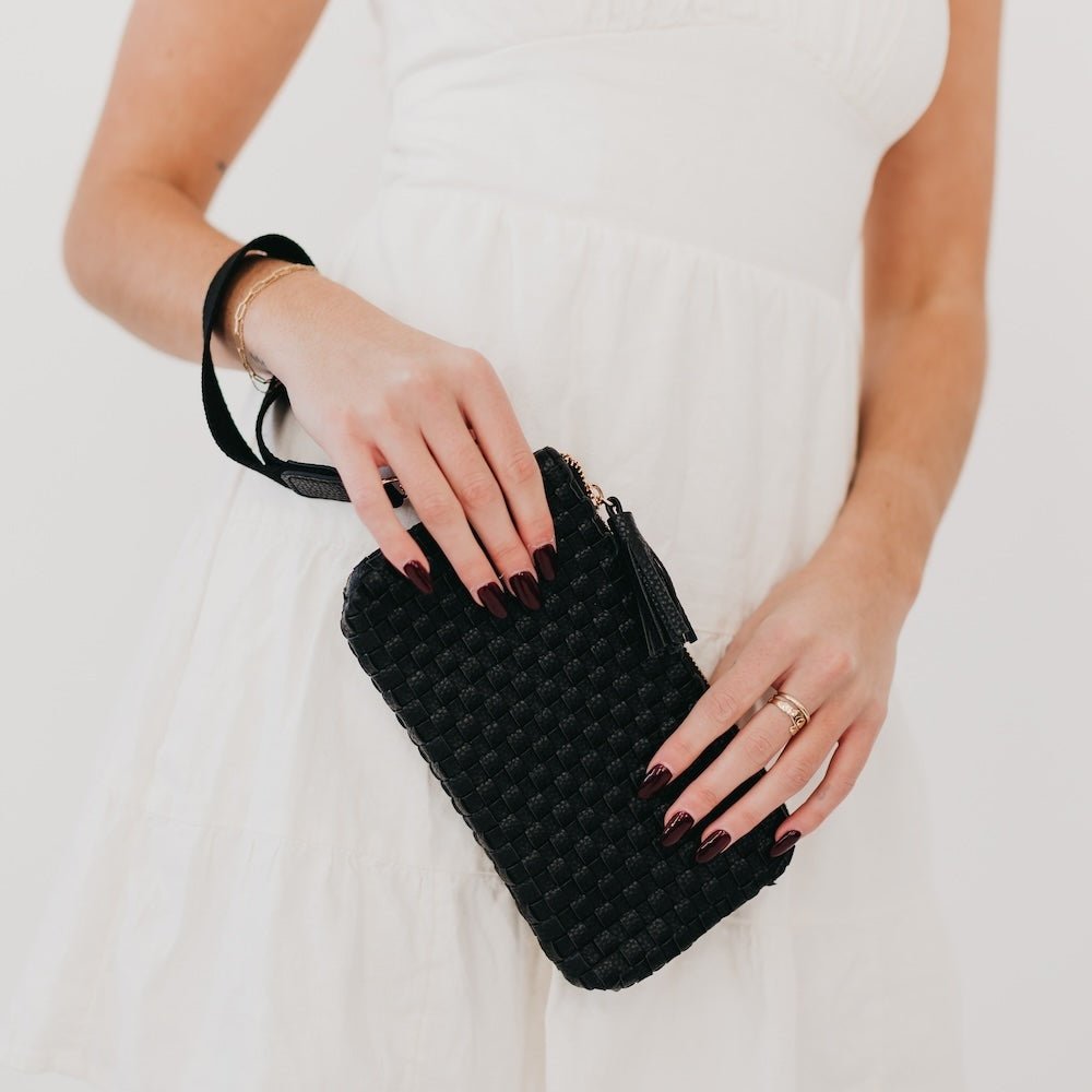 Emma Woven Clutch Wristlet - MTT Collective