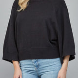 Emory Reglan Short Sleeve Crew Neck Sweater - MTT Collective