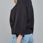 Emory Reglan Short Sleeve Crew Neck Sweater - MTT Collective