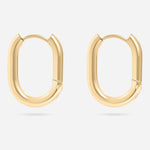 Erin Oval Huggie Earrings - MTT Collective