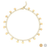 Estella Dangle Hearts Charm Anklet - MTT Collective