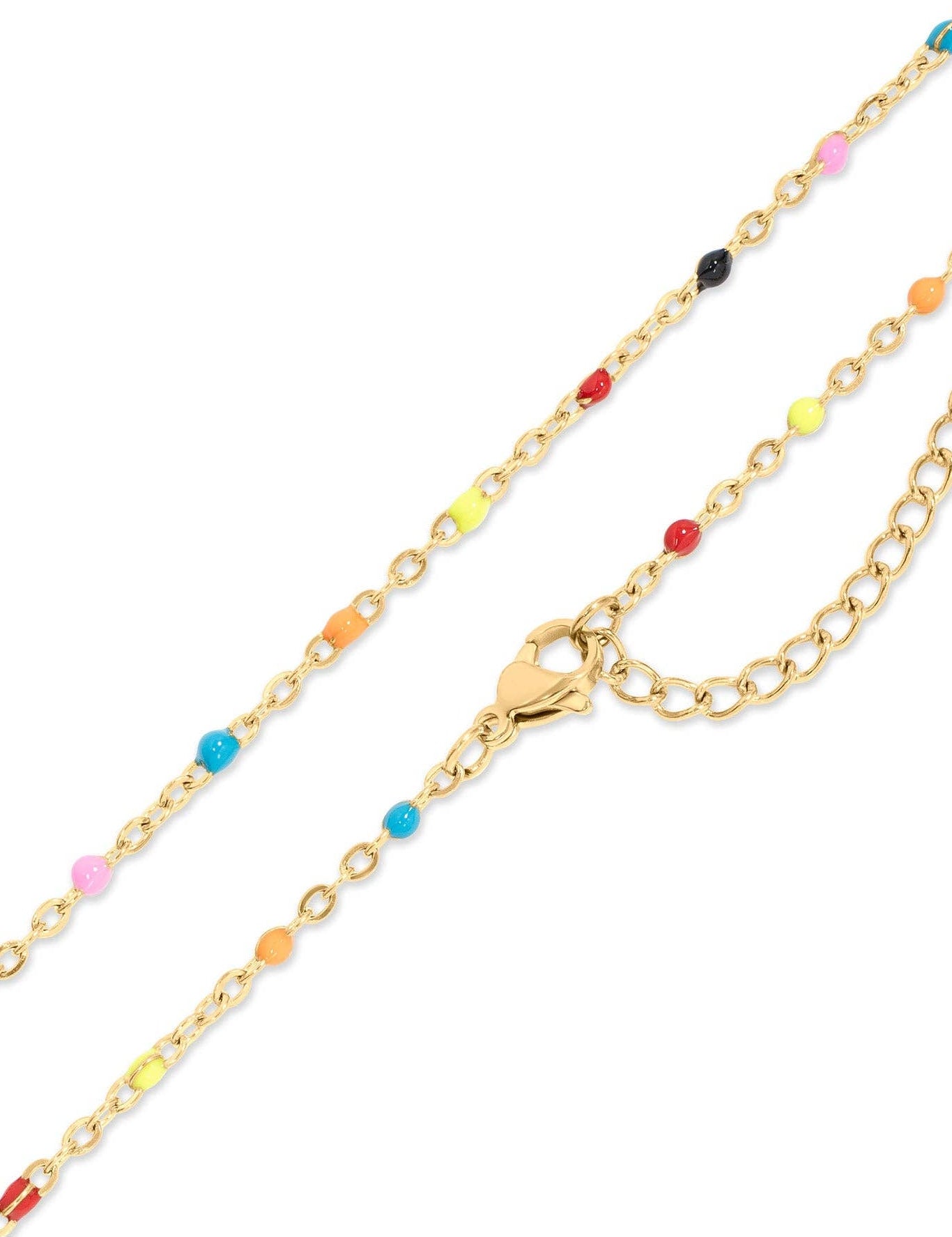 Esther Multi Confetti Chain Necklace - MTT Collective