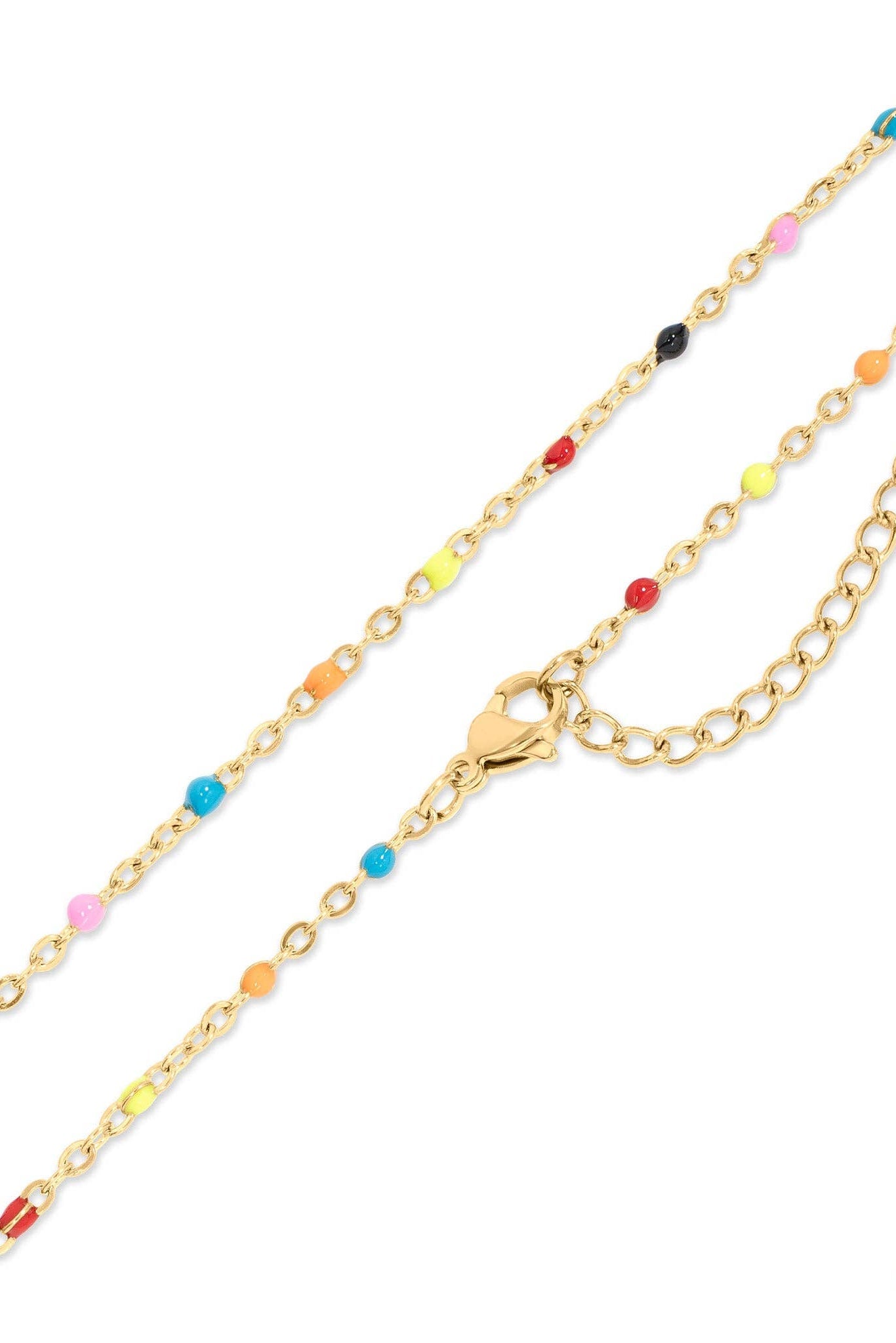 Esther Multi Confetti Chain Necklace - MTT Collective