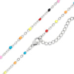 Esther Multi Confetti Chain Necklace - MTT Collective