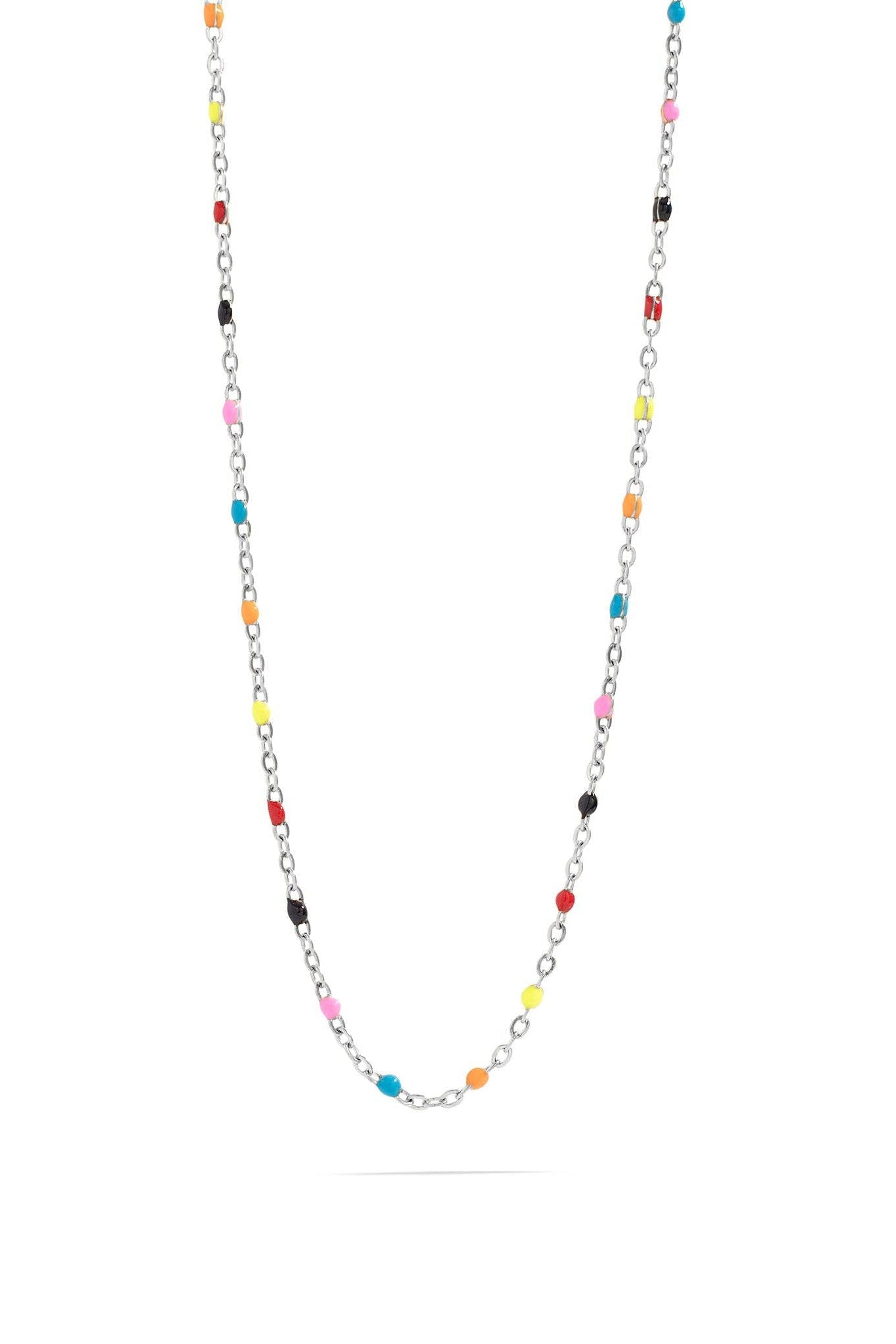 Esther Multi Confetti Chain Necklace - MTT Collective
