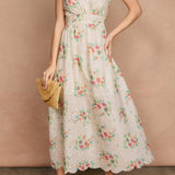 Everbloom Scalloped Lace Maxi Dress - MTT Collective