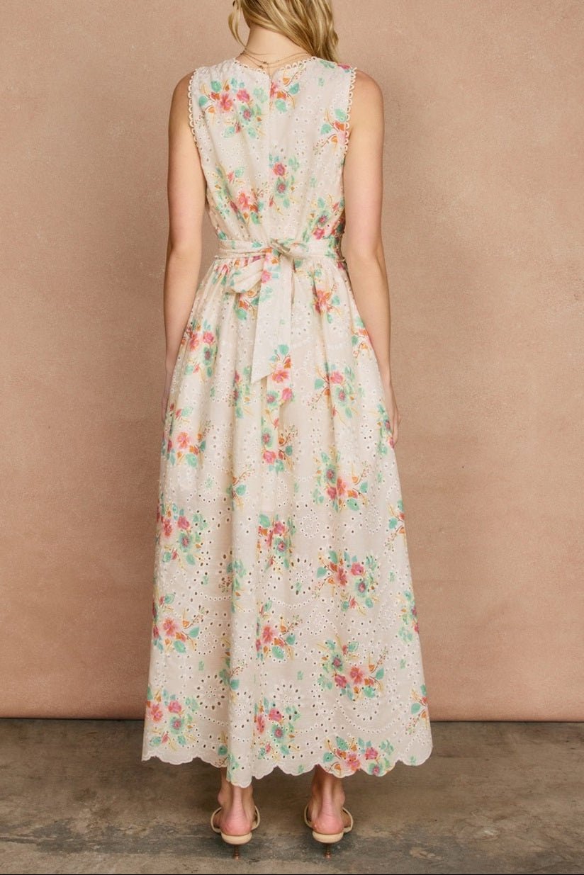 Everbloom Scalloped Lace Maxi Dress - MTT Collective