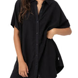Everyday Classic Shirt Dress - MTT Collective