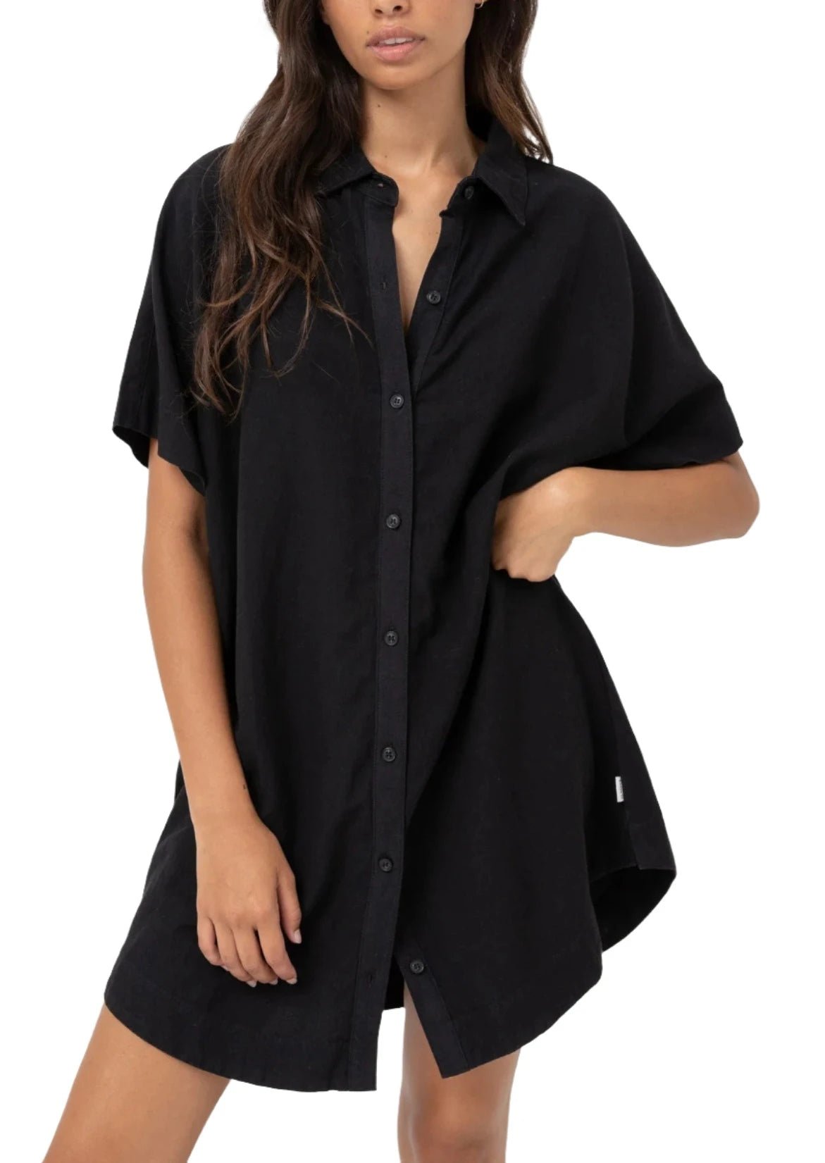 Everyday Classic Shirt Dress - MTT Collective