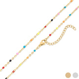Esther Multi Confetti Chain Necklace