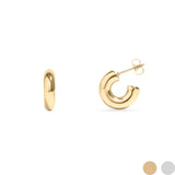 Kelly Chunky Huggie Earrings