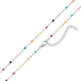 Esther Multi Confetti Chain Necklace