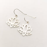 Faye Mini Lotus Earrings - MTT Collective