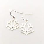Faye Mini Lotus Earrings - MTT Collective