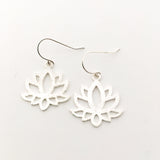 Faye Mini Lotus Earrings - MTT Collective