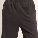 Elastic Waist Wide-Leg Pants