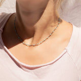 Aniya Turquoise Chain Necklace