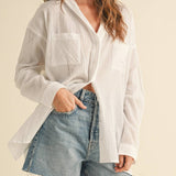 Classic Cotton Button-Down Shirt
