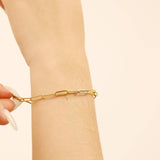 Taylor Paperclip Chain Bracelet