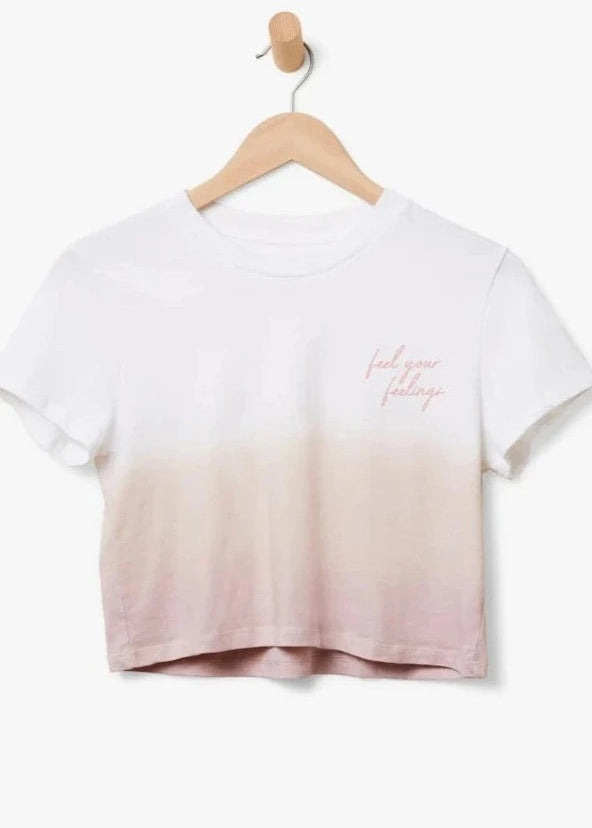 Feel Your Feelings Crop Tee - MTT Collective
