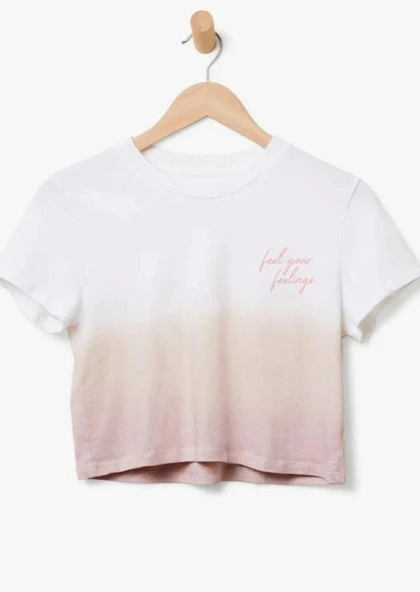 Feel Your Feelings Crop Tee - MTT Collective