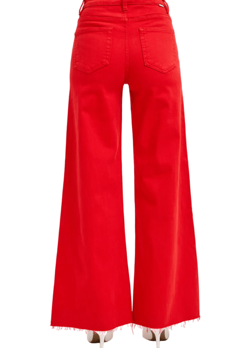 Felicia High Rise Wide Leg Palazzo Jeans - MTT Collective
