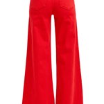 Felicia High Rise Wide Leg Palazzo Jeans - MTT Collective