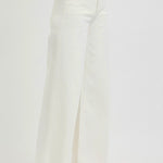 Felicia High Rise Wide Leg Palazzo Jeans - MTT Collective