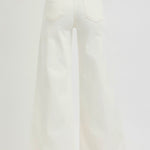 Felicia High Rise Wide Leg Palazzo Jeans - MTT Collective