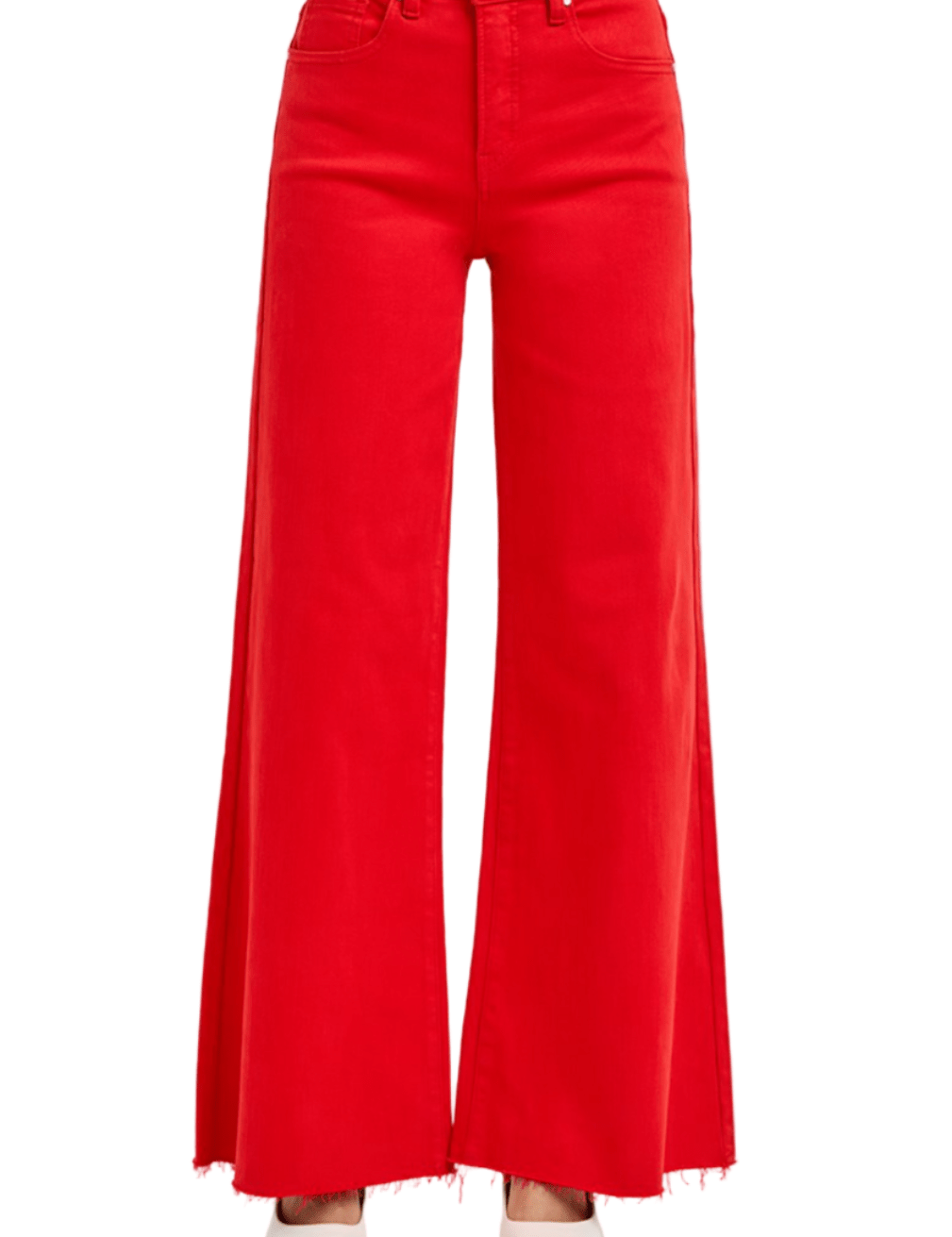 Felicia High Rise Wide Leg Palazzo Jeans - MTT Collective