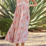 Sea Breeze Lace Maxi Dress