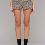 Finn Jagged Hem Shorts - MTT Collective