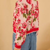 Floral Intarsia Cardigan - MTT Collective