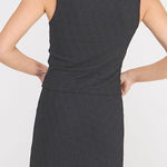 Floral Jacquard Knit Boatneck Top - MTT Collective