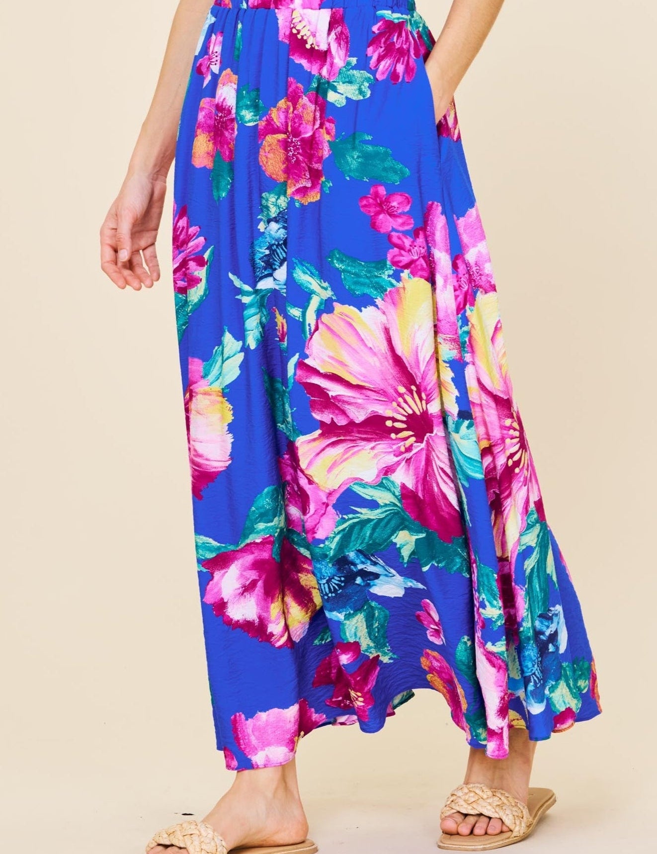 Floral Maxi Skirt - MTT Collective