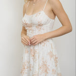 Floral Spaghetti Strap Mini Dress - MTT Collective