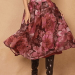 Florence Fleur de Lune Midi Skirt - MTT Collective