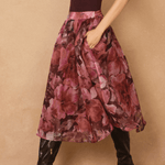 Florence Fleur de Lune Midi Skirt - MTT Collective