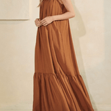 Flowing Maxi Sleeveless Dress - MTT Collective