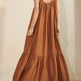 Flowing Maxi Sleeveless Dress - MTT Collective