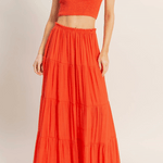 Flowing Tiered Maxi Skirt - MTT Collective