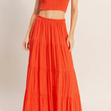 Flowing Tiered Maxi Skirt - MTT Collective