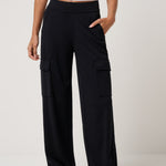 Friday Doubleknit Utility Wide Leg Pant - MTT Collective