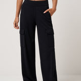 Friday Doubleknit Utility Wide Leg Pant - MTT Collective