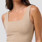 Friday Ponte Square Neck Tank - MTT Collective