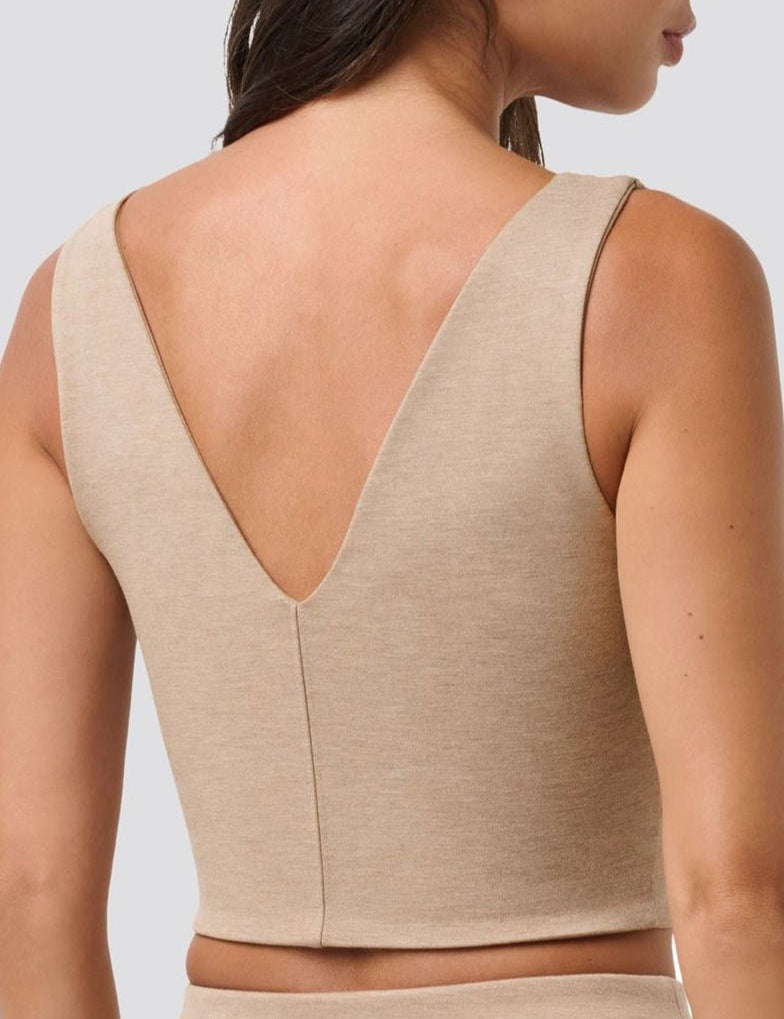 Friday Ponte Square Neck Tank - MTT Collective