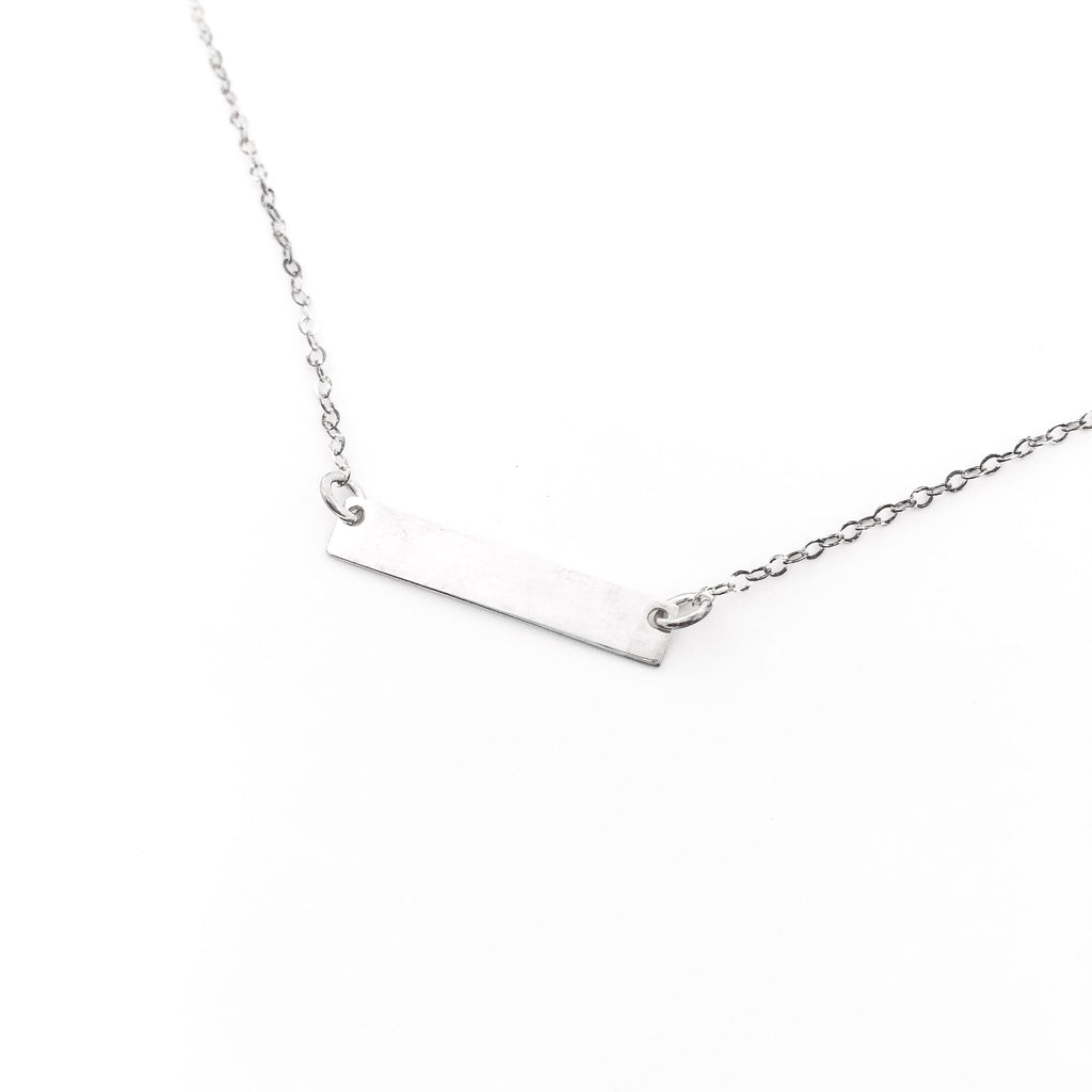 14K GOLD-FILLED BAR NECKLACE | SIZE OPTIONS - MTT Collective