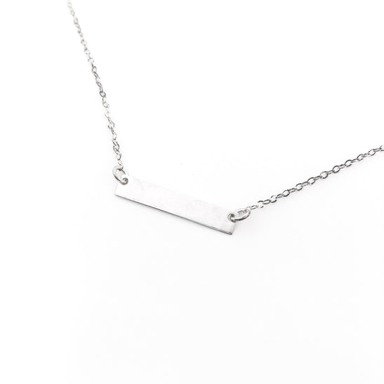 14K GOLD-FILLED BAR NECKLACE | SIZE OPTIONS - MTT Collective